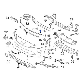 Toyota OE - Headlight Mounting Bolt