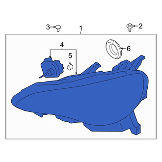 Toyota OE - Front Left Headlight