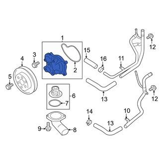 Toyota OE - Engine Water Pump