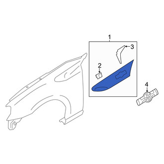 Toyota OE - Left Fender Molding