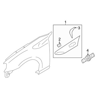 Toyota OE - Fender - Exterior Trim