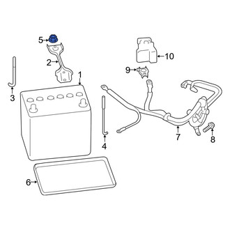 Toyota OE - Window Regulator Nut