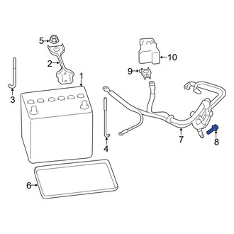 Toyota OE - Battery Cable Bolt