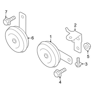 Toyota OE - Electrical - Horn