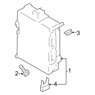 Toyota OE - Electrical - Fuse & Relay (Instrument Panel Compartment)