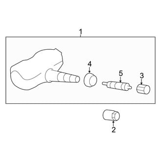 Toyota OE - Electrical - Tire Pressure Monitor Components