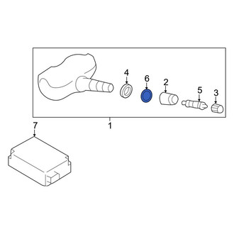 Toyota OE - Tire Pressure Monitoring System (TPMS) Sensor Washer