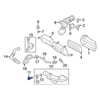 Toyota OE - Engine Air Intake Hose Screw