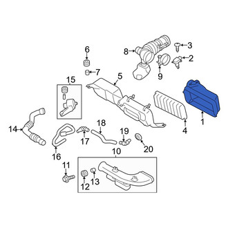 Toyota OE - Air Cleaner Cover