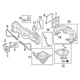 Toyota OE - Engine Oil Drain Plug