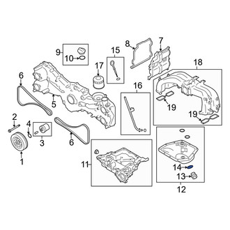 Toyota OE - Engine Oil Drain Plug Gasket