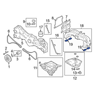 Toyota OE - Engine Intake Manifold Gasket