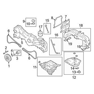 Toyota OE - Engine Parts