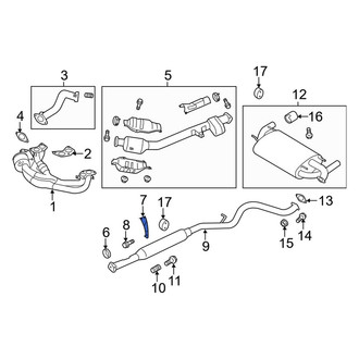 Toyota OE - Exhaust System Hanger