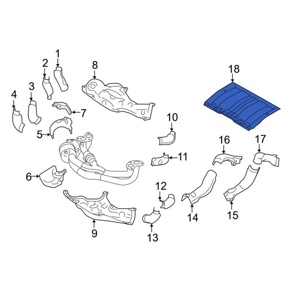 Floor Pan Heat Shield