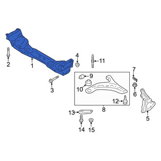 Toyota OE - Front Suspension Subframe Crossmember