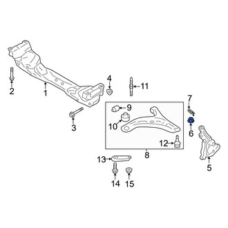 Toyota OE - Steering Wheel Nut