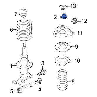 Toyota OE - Upper Suspension Strut Nut