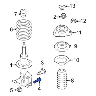 Toyota OE - Front Lower Suspension Strut Bolt