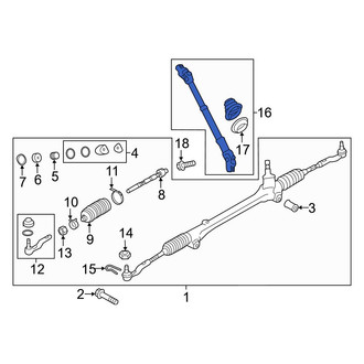 Toyota OE - Front Steering Shaft