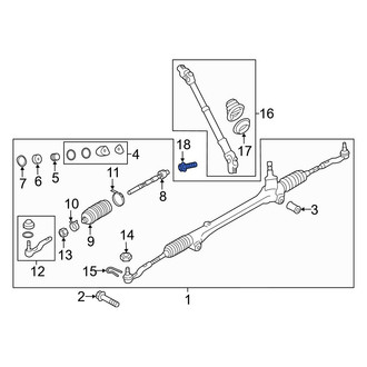 Toyota OE - Steering Shaft Bolt