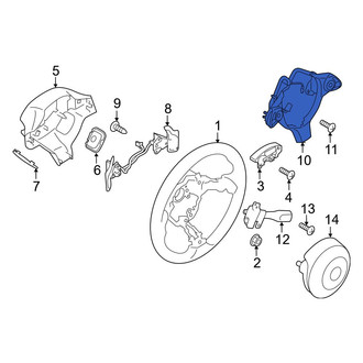 Toyota OE - Front Left Steering Wheel Radio Controls