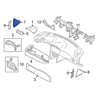 Toyota OE - Left Lower Instrument Panel Trim Panel