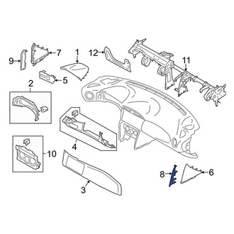 Toyota OE - Right Instrument Panel Cover