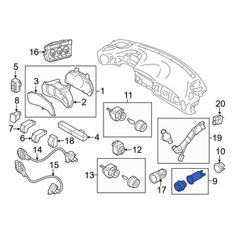 Toyota OE - 12 Volt Accessory Power Outlet