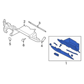 Toyota OE - Glove Box Assembly