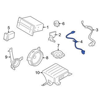 Toyota OE - Radio Wiring Harness