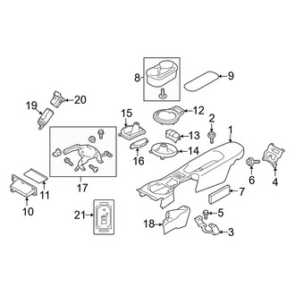 Toyota OE - Center Console