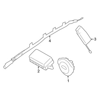 Toyota OE - Restraint Systems - Air Bag Components (Air Bags)