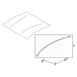 Toyota OE - Roof - Exterior Trim