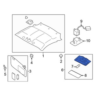 Toyota OE - Reading Light