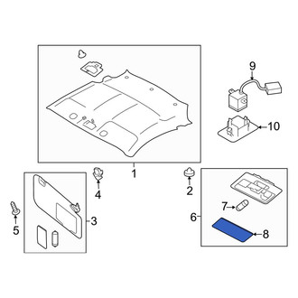 Toyota OE - Map Light Lens