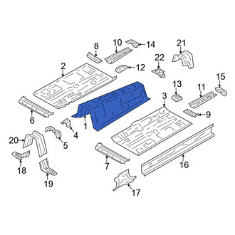 Toyota OE - Center Floor Pan