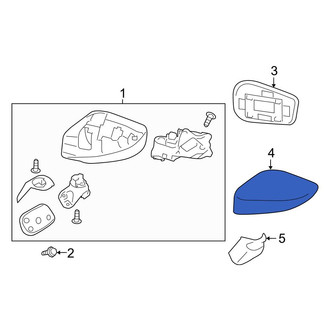 Toyota OE - Front Left Upper Door Mirror Cover