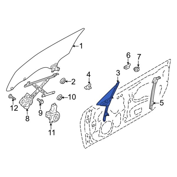 Vent Window Assembly