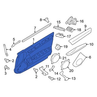 Toyota OE - Front Left Inner Door Interior Trim Panel