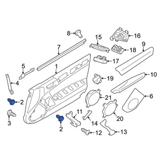 Toyota OE - Inner Door Interior Trim Panel Retainer