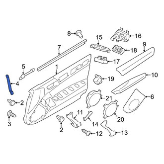 Toyota OE - Door Interior Trim Panel Bracket