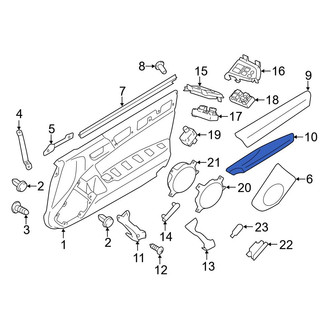 Toyota OE - Front Left Door Armrest