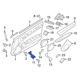 Toyota OE - Front Left Interior Door Pull Handle