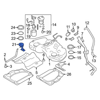 Toyota OE - Fuel Sender and Hanger Assembly