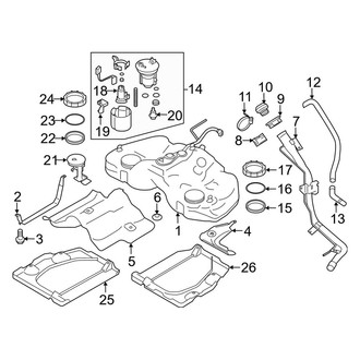 Toyota OE - Fuel System Components