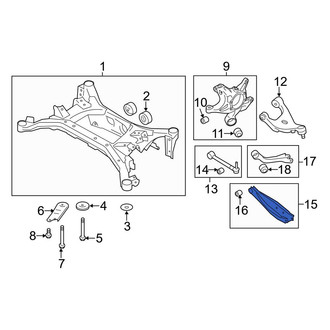 Toyota OE - Front Right Suspension Control Arm