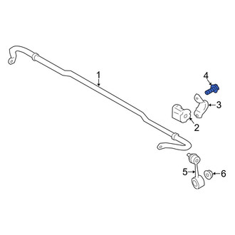 Toyota OE - Brake Hydraulic Hose to Caliper Bolt