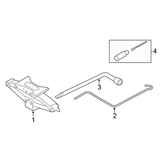 Toyota OE - Rear Body & Floor - Jack & Components