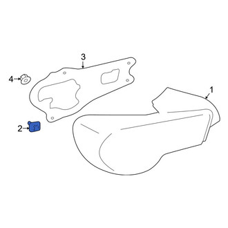 Toyota OE - Tail Light Clip